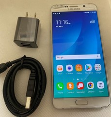 Samsung Galaxy Note 5 32GB SM-N920V Verizon / Unlocked White Used -Fair