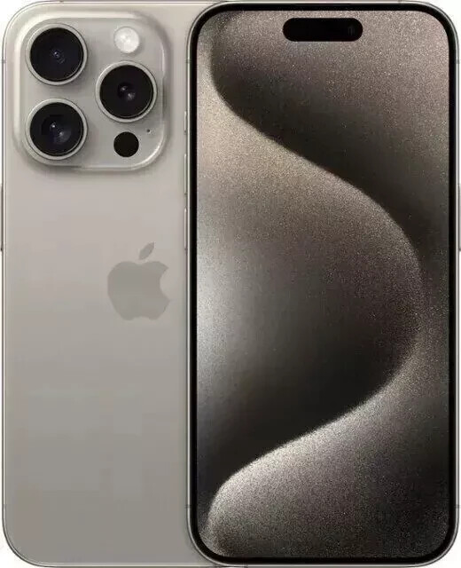 Apple iPhone 15 Pro 256GB Natural titanium COLOR Unlocked