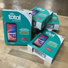 Total Wireless BLU VIEW 2 Smartphone NIB Read