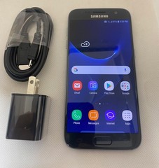 Samsung Galaxy S7 SM-G930F/DS Dual SIM Unlocked 4G LTE Smartphone 32GB Black A++