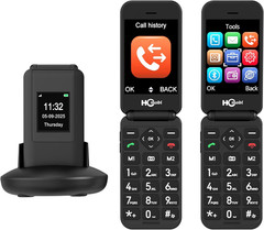 2.8+1.5″ Flip Phone Unlocked, Dual Screen Flip Phones for Seniors, SOS Button丨Sp