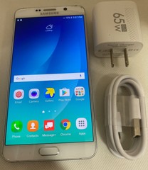 Samsung Galaxy Note 5 SM-N920V 32GB Verizon/Unlocked WHITE Smartphone -FAIR