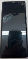 Samsung Galaxy Note8 SM-N950U 64GB AT&T Black Tested Works Cracked Screen S Pen