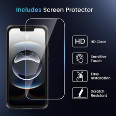 For iPhone 16e & 17e Case with Shockproof Protection & Screen Protector MagSafe