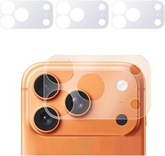 3 Pack HD Glossy Ultra Thin PET Film for iPhone 17 Pro Max Camera Protector