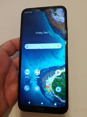 Cracked Nokia G100 TA-1430 128GB GSM Factory Unlocked Android Nordic Blue, AS-IS