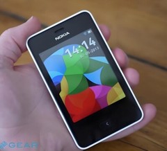 Nokia Asha 501 Dual SIM Smartphone 64MB RAM 4GB ROM