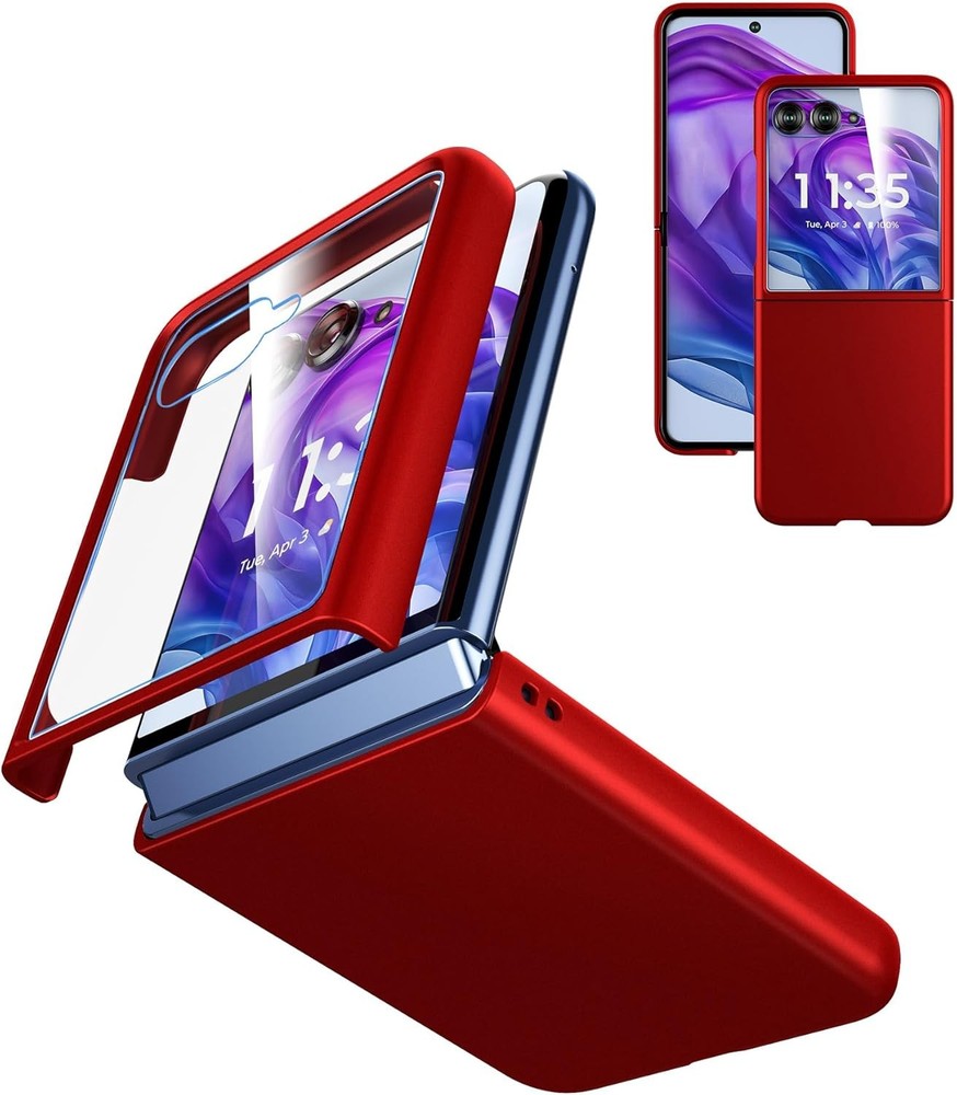 Case for Motorola Razr Plus 2024/2025 – Thin Hard Matte Polycarbonate Cover