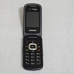 Samsung Gusto 3 Cell Phone Flip Blue Verizon 3G SM-B311V NEW / NOS READ