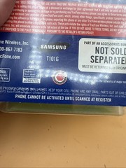 Samsung SGH T101g Camera Slider TRACFONE Cell Phone Phone Only