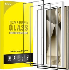 3PCS Full Coverage Screen Protector for Samsung Galaxy S24 Ultra 5G 6.8 Inch HD