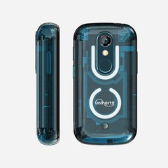 Mini phone Jelly Star in Blue, tiny android phone with 256GB Unihertz