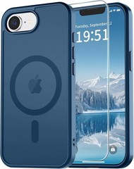 iPhone 17e Case & iPhone 16e Case, Magnetic Matte Military Grade Drop Protection