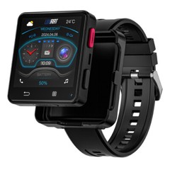 2.64″ Large Screen 4G Smart Watch Android 11 Dual Camera WIFI GPS 3GB + 32GB