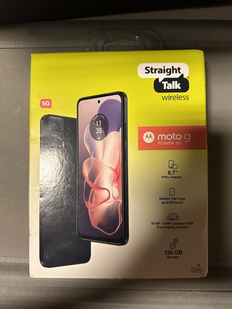 Sealed Box 2024 Motorola – moto g POWER 5G 128GB Locked Read Below Before Purcha