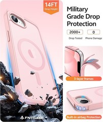 iPhone 17e Case: iPhone 16e Phone Case Translucent Matte Military Grade Cover