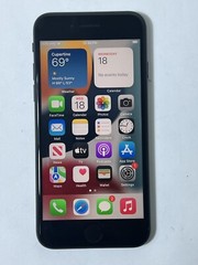 Apple iPhone SE 2nd Gen. 64 GB Black TFW StraightTalk – MHHC3LL/A iOS 18.5 A2275