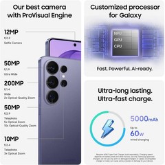 New Samsung Galaxy S26 Ultra 5G 256GB SM-S948U1 Factory Unlocked Cobalt Violet