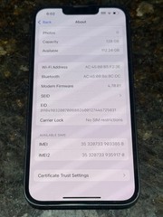 LOT OF 100 Apple iPhone 13 Black 128GB Unlocked, Grade B, Working