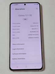 Samsung Galaxy S21 G991U 128GB Phantom Violet Factory Unlocked Smartphone
