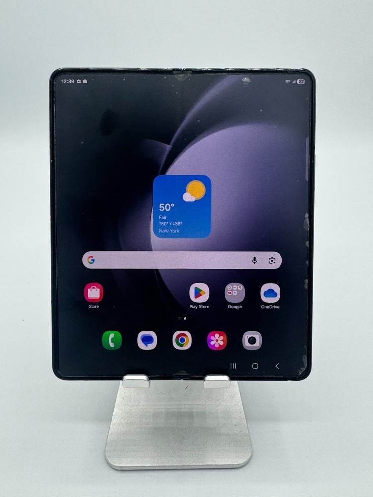 Samsung Galaxy Z Fold5 – 512 GB -Phantom Black (Unlocked)-Batt 98%- Screen Issue