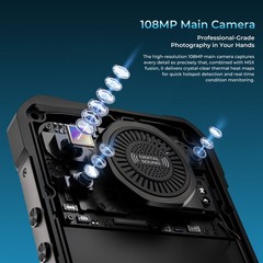 5G OUKITEL WP61 Ultra Rugged Phone Android 16 Thermal Imaging Outdoors Camping
