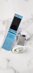 KYOCERA 702KC Digno Keitai 2 Android Flip Phone ANDROID Blue from Japan unlocked