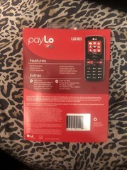 LG101 Virgin Mobile Slim Talk & Text Cell Phone- New
