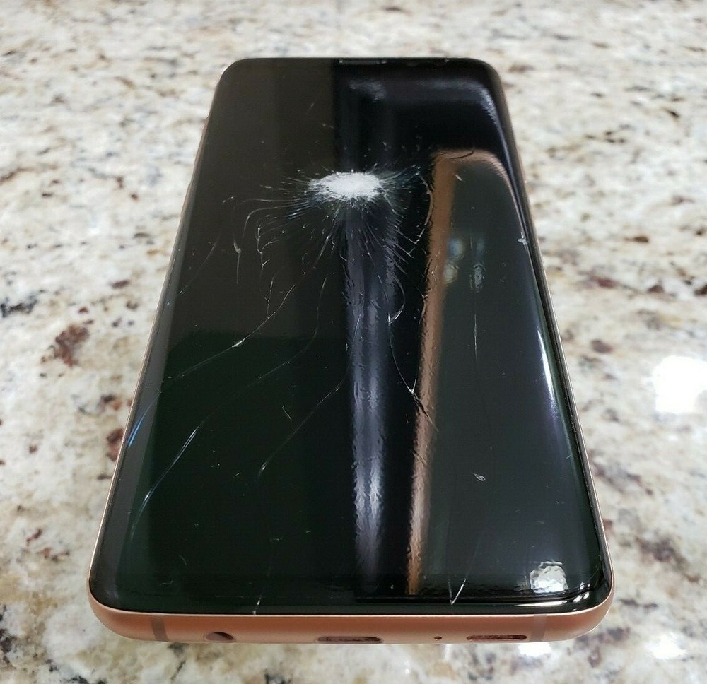 Samsung Galaxy S9+ S9 Plus Factory UNLOCKED SM-G965U1 64GB SUNRISE GOLD Bad LCD