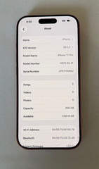 Apple iPhone 17 Pro – 256 GB – Cosmic Oriange (AT&T) – CRACKED – READ!