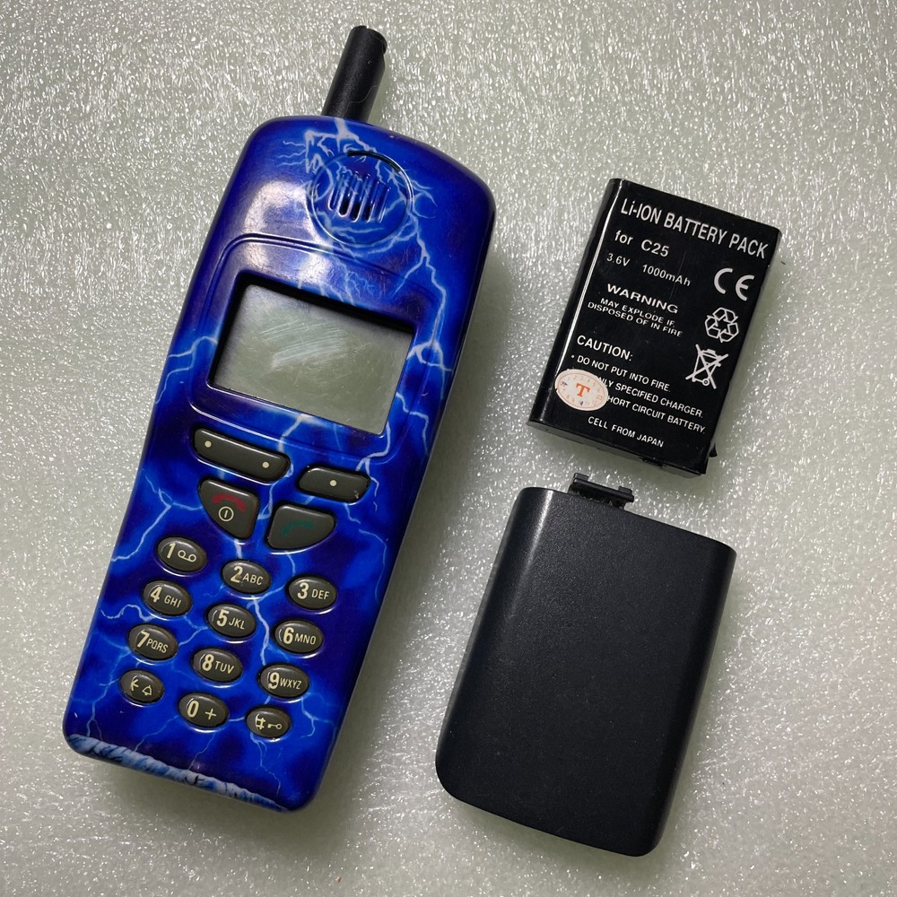 Siemens C25 Blue Lighting