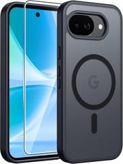 Google Pixel 10a Case: Translucent Matte Military Grade Shockproof Phone Cover –