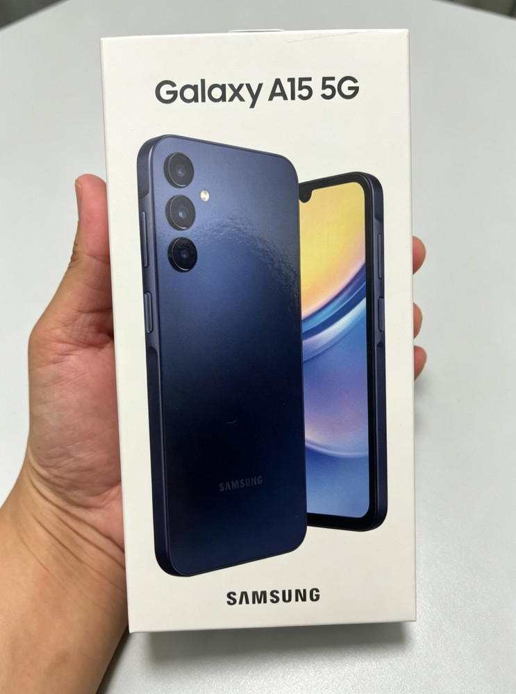 New Sealed Samsung Galaxy A15 5G 64/128GB Factory Unlocked 6.5” – Blue Black
