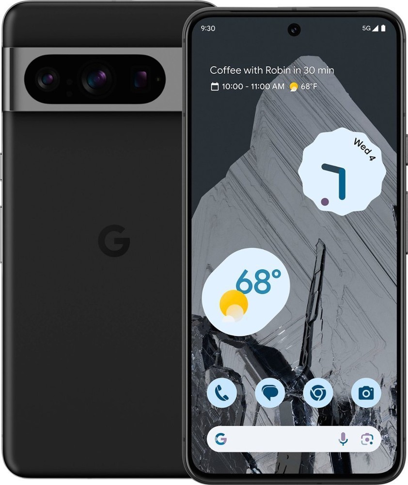 Google Pixel 8 Pro 128GB 256GB 512GB 1TB (AT&T) Obsidian Bay Porcelain