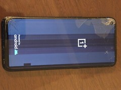 Used OnePlus Nord N100 64GB Unlocked Smartphone, For parts only / Bad Screen