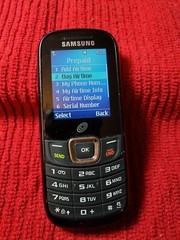 Samsung SGH S150G – Black (TracFone) Cellular Phone