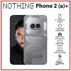 Nothing Phone 2(a) Plus GREY 12GB+256GB Dual SIM Unlocked Android Cell Phone