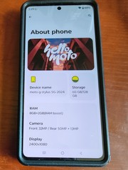 Motorola Moto G Stylus 2024 5G XT2419 128GB Caramel Metro by T-Mobile Excellent