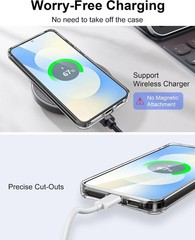 1. For Samsung Galaxy S25 FE 5G 6.7-Inch Case, Non-Yellowing, Drop Protection
