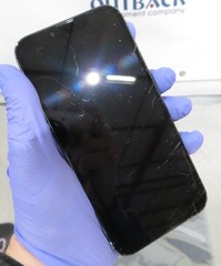 T201655 Apple iPhone 13 128GB Midnight Unlocked ML933LL/A iOS 17.6 Battery 91%