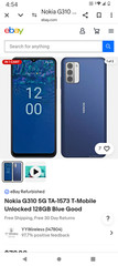 Nokia G100 – 32 GB – Blue (Unlocked)