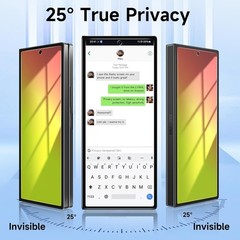 2PCS Privacy Screen Protector & Tempered Glass for Z Fold 7 Gradient Colorful An