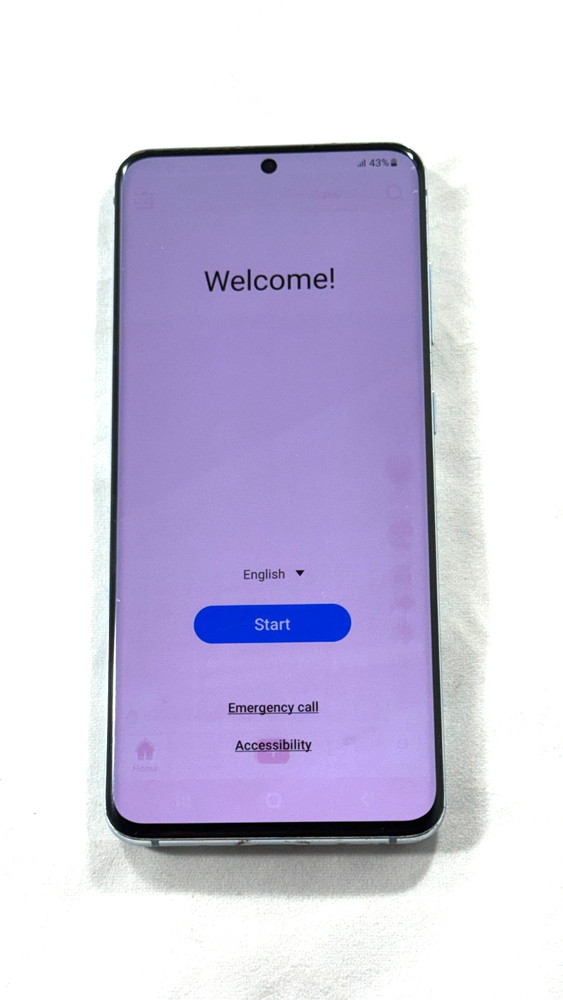 SAMSUNG GALAXY S20 5G SM-G981U (UNLOCKED) 128GB COSMIC GRAY (LIGHT SCREEN BURN)