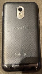 Samsung Galaxy S2 Epic SPH-D710 16GB 4g (Sprint) Cell Phone Fair Used Crack Rare