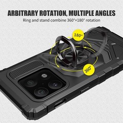 OnePlus 10 Pro Case with Screen Protector, Heavy Duty Shockproof Protective Cove