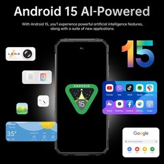 2026 Rugged Smartphone R16 Pro MAX 5G Unlocked 12G+256GB Dual SIM Cell Phone NFC