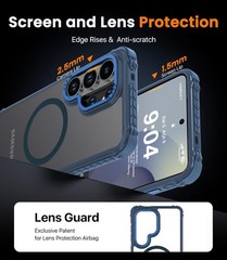 Translucent Matte Co Strong Magnetic Case for 6.9-Inch Samsung Galaxy S26 Ultra