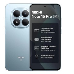 REDMI Note 15 Pro 5G ( Silver , 8GB+128GB) Dimensity 7400-Ultra Global Version