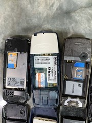 Lot of 17 Nokia 2G Cell Phones 6010 113 2730c 2610 51xx Series Untested