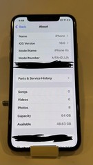 Apple iPhone XS – 64GB – Gold (Unlocked) – *MULTIPLE REPAIRS, NO FACE ID*